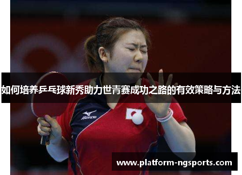 如何培养乒乓球新秀助力世青赛成功之路的有效策略与方法